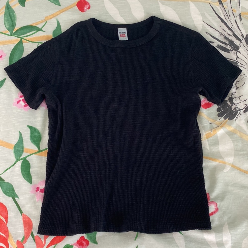 Re/done x Hanes Waffle Tee
